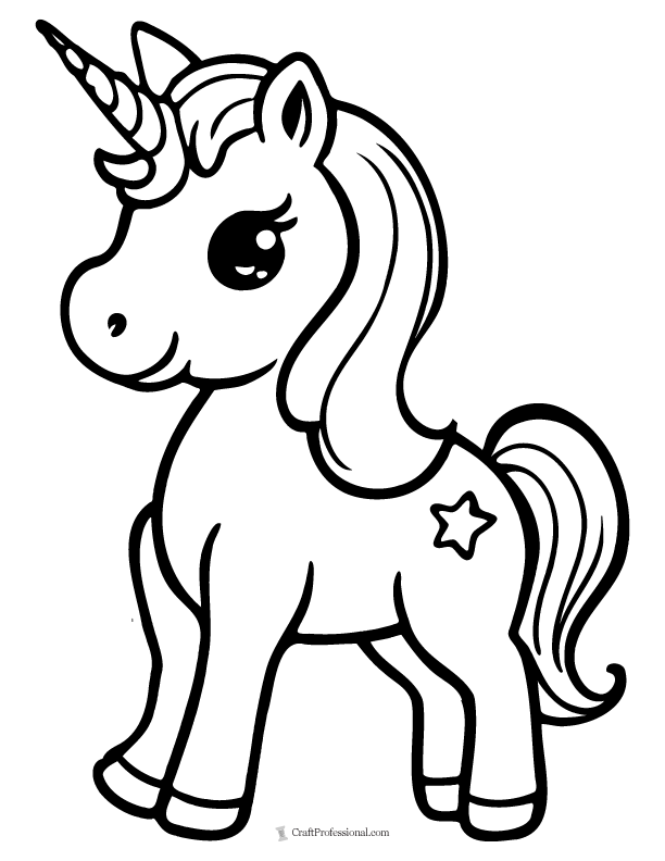 40 Free Printable Unicorn Coloring Pages, by Printaboles