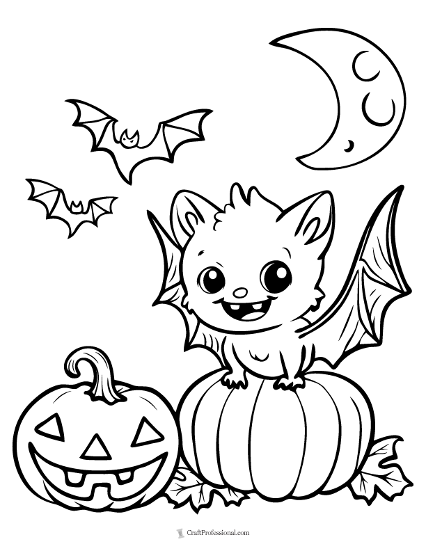 26 Halloween Coloring Pages for Adults & Kids