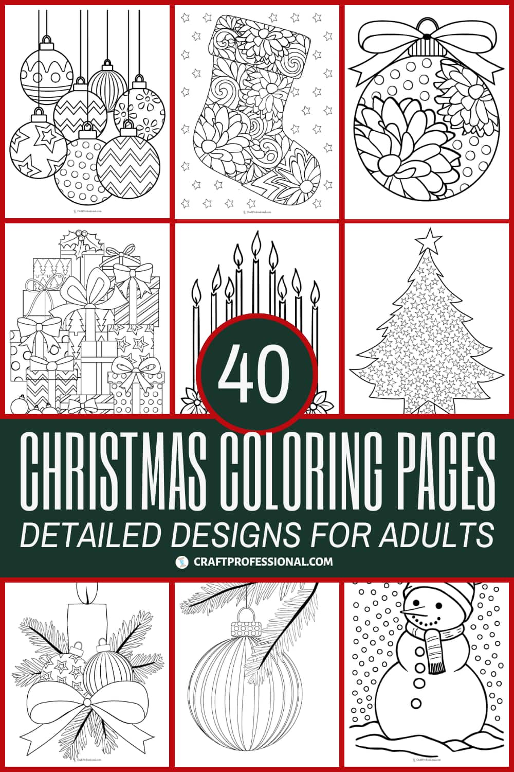 Large Print Easy Winter Adult Coloring Book: Large Print Winter