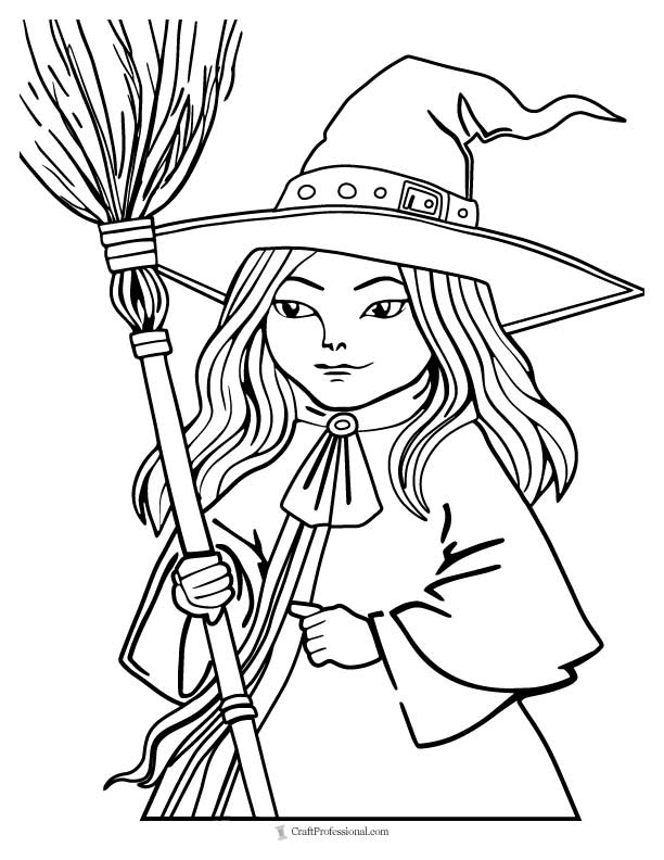 18 Halloween Coloring Pages for Adults & Kids