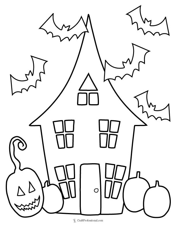 26 Halloween Coloring Pages for Adults & Kids