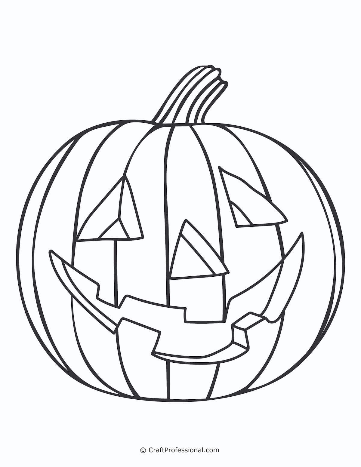 19 Pumpkin Coloring Pages Free Printables for Kids Adults to Color