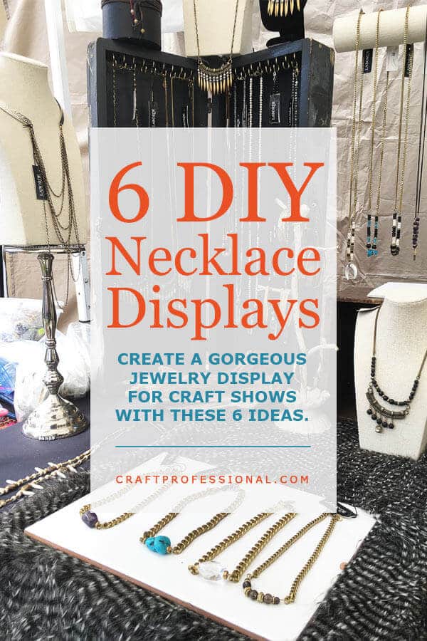 Necklace Displays for Your Jewelry Booth