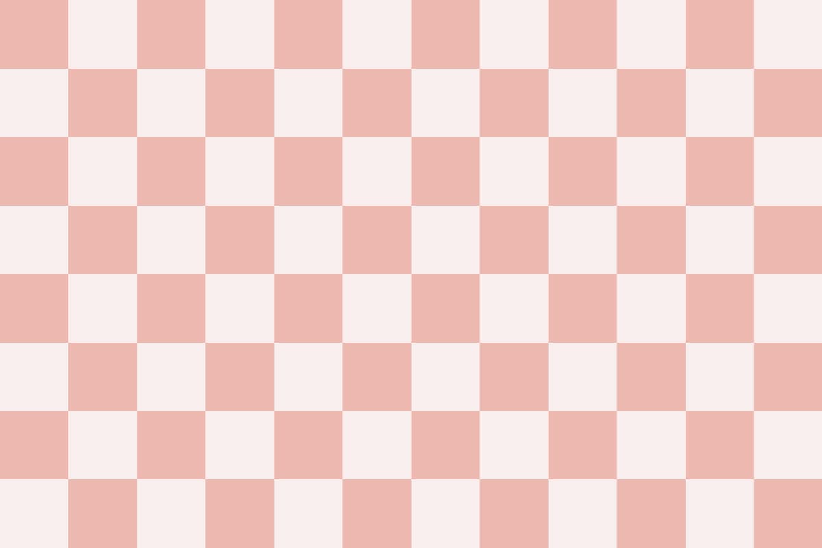 Checkerboard pattern with pastel colors.