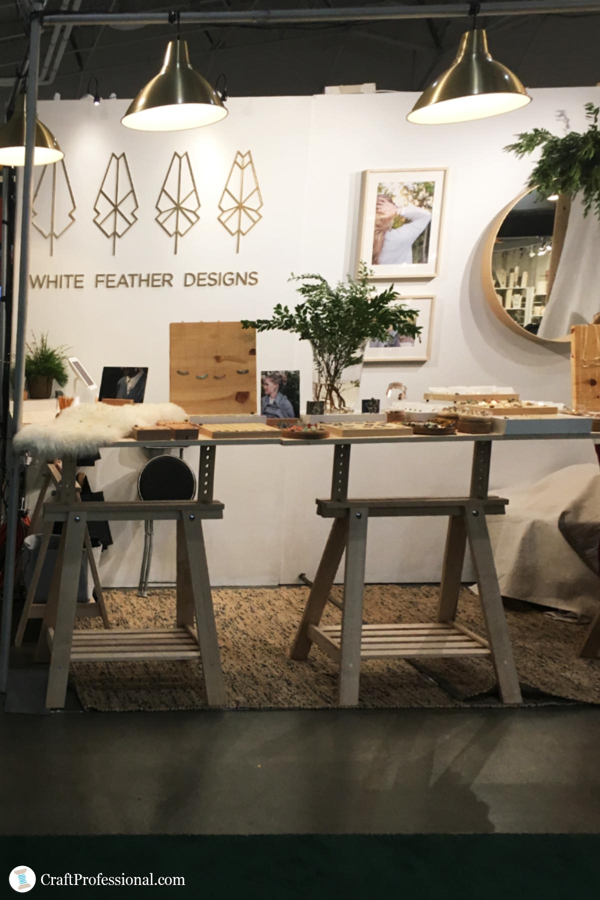 DIY Folding Craft Tables Tutorial for Displays at Shows