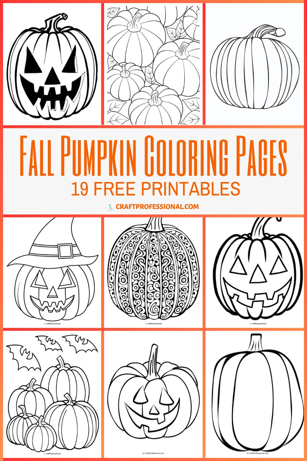 five little pumpkin coloring pages