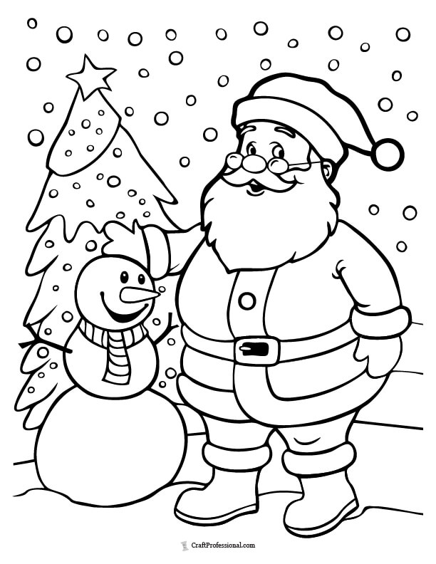 Free Snowman Coloring Pages: Printable Winter Fun for Kids and Adults