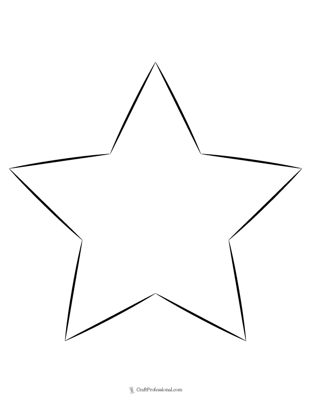 christmas tree star topper drawing