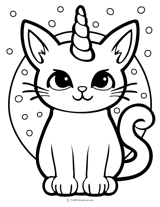 Free Printable Unicorn Colouring Pages for Kids - Buster